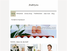 Tablet Screenshot of fresh4you.org